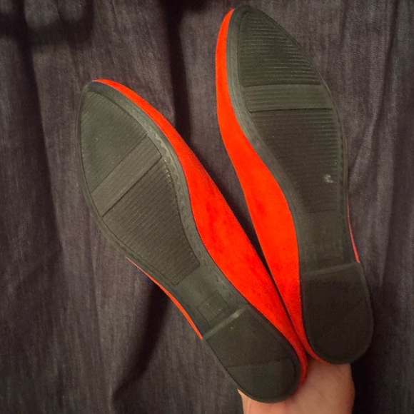 Alyx Teal and Red Floral Dress with Dark denim bottom and matching shoes - Picture 6 of 7